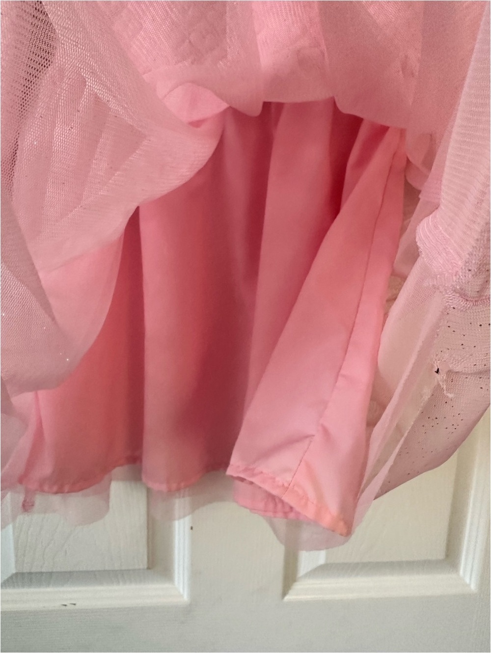 Cat & Jack Pink Quilted Bodice Tulle Dress - Picture 3 of 7